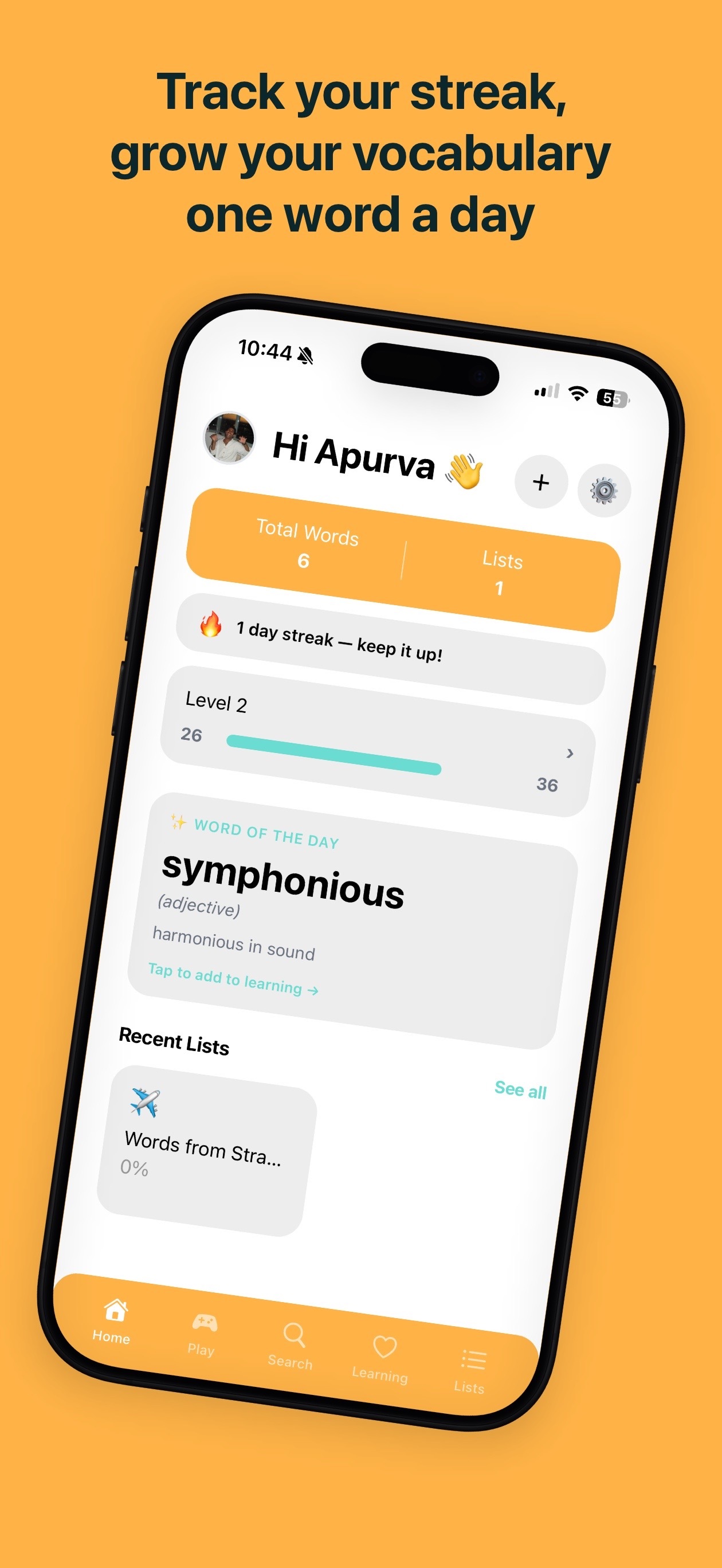 Flare app screenshot 1