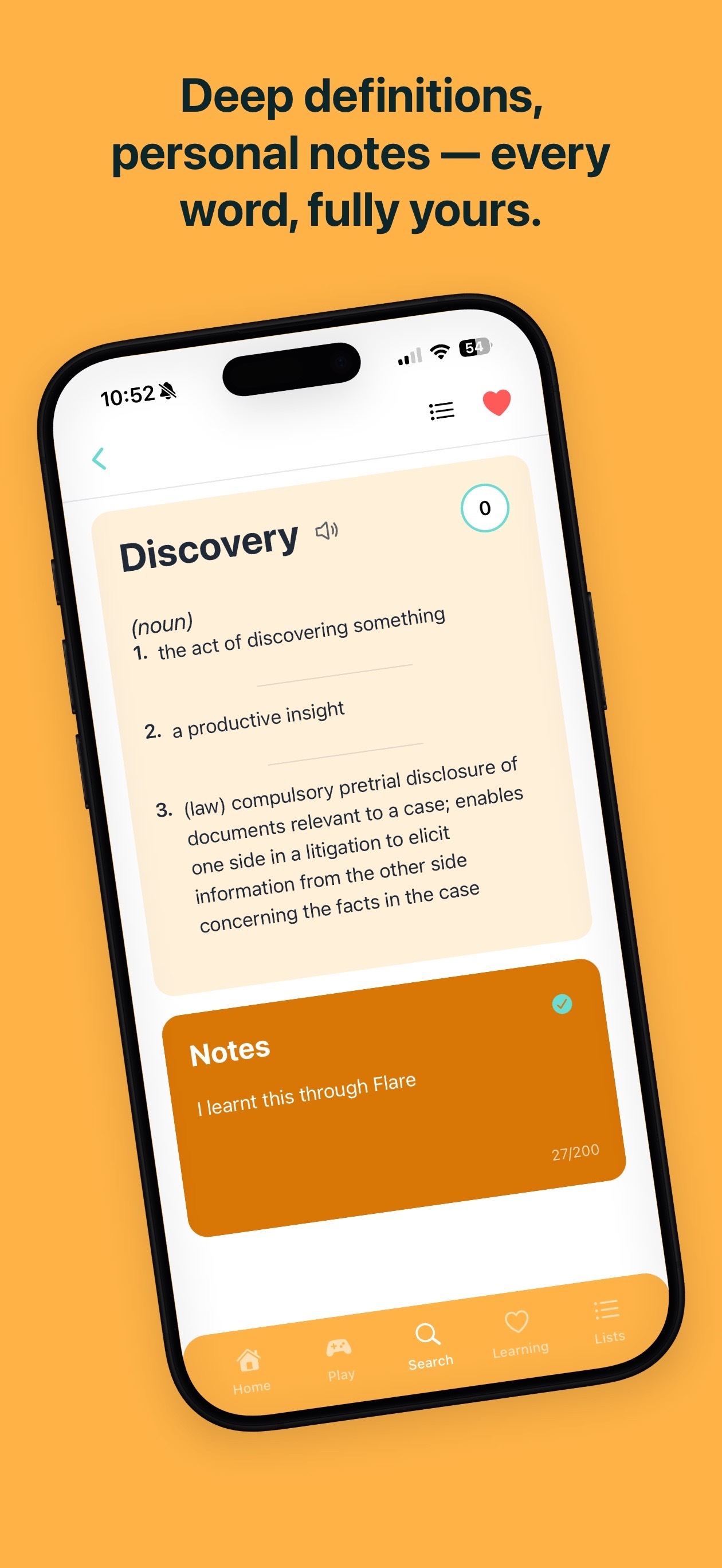 Flare app screenshot 2